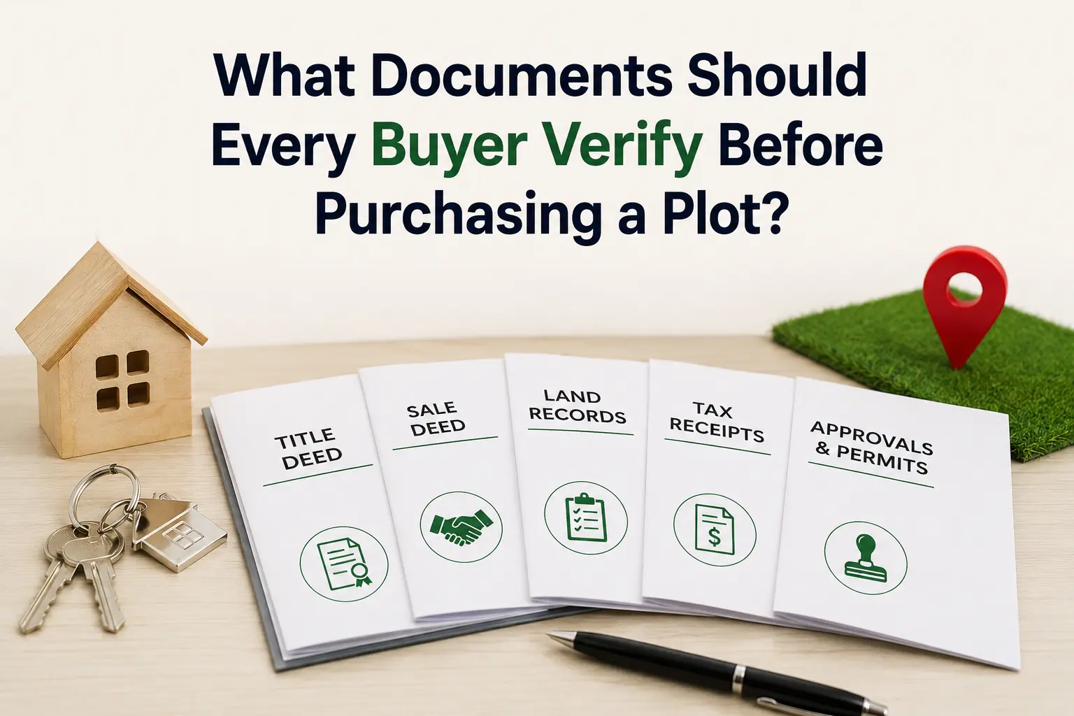 Land Investment Guide Chennai - What Documents Should Every Buyer Verify Before Purchasing a Plot?
