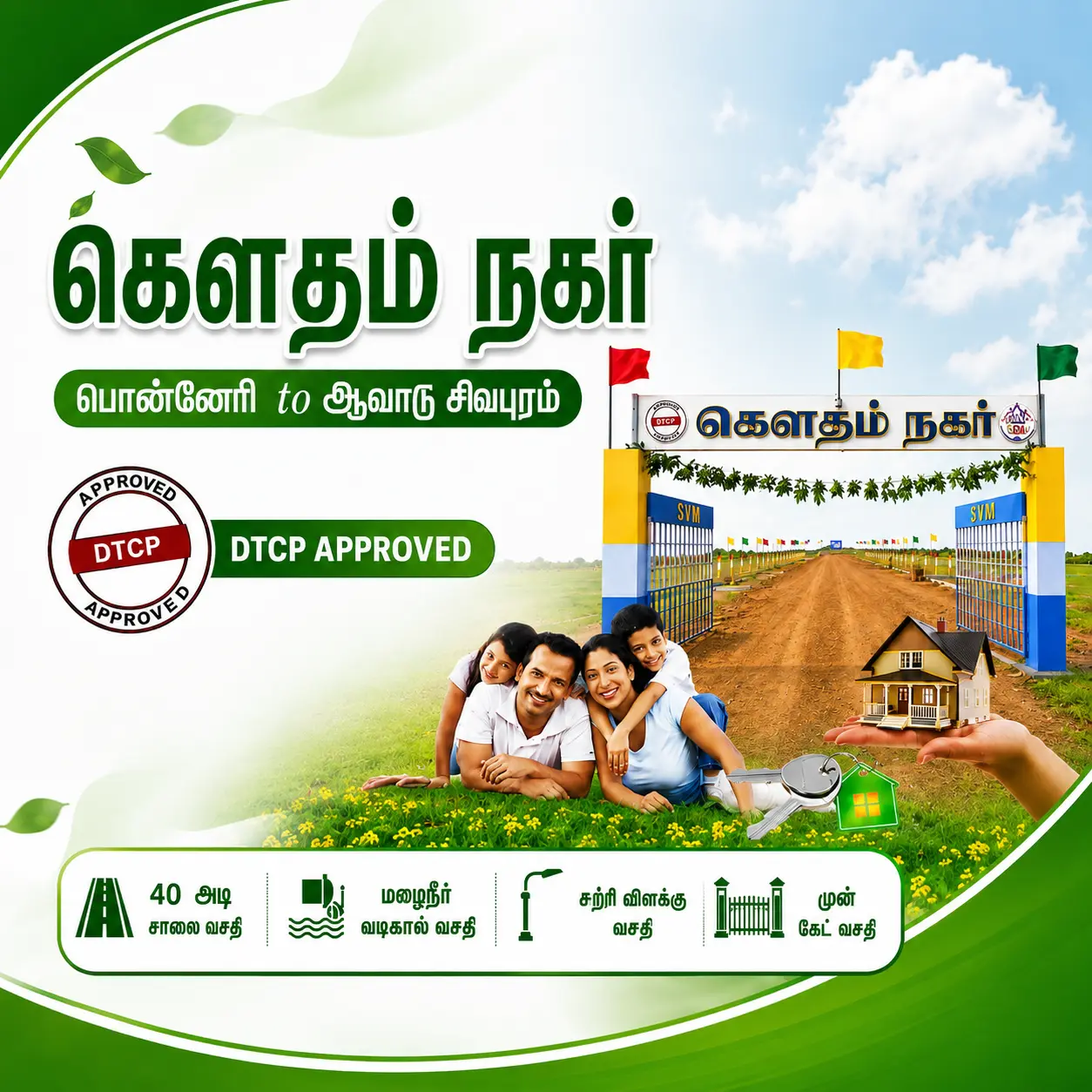 Gowtham Nagar Site Preview